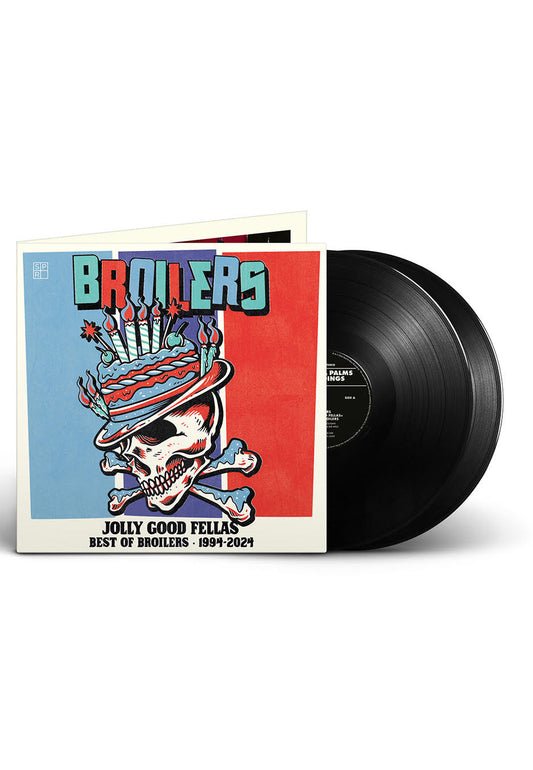 Broilers - Jolly Good Fellas - Best Of Broilers 1994-2024 Doppel-LP im Klappcover auf 180g Vinyl mit bedruckten Innenhüllen