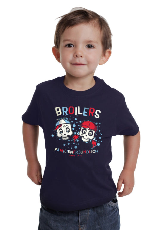 Broilers - Familienfreundlich Navy Kinder - T-Shirt