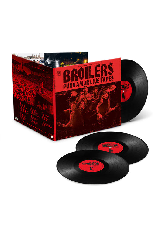 Broilers - Puro Amor Live Tapes - Limitierte und nummerierte 180g 3-fach LP