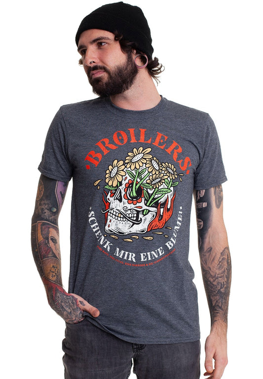 Broilers - Blume Grey - T-Shirt
